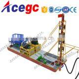 River/lake/steam Gold Drilling Dredging Boat Machine for Sale