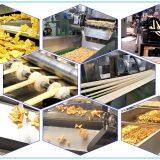 Deep-Fried Snacks Food Manufacturing Process