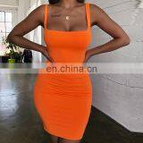 2020 New Arrivals Best Sellers Women Casual Dresses Ladies Backless Sleeveless Dresses Summer Dresses Women Clothing thumbnail-2