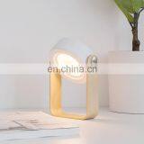 2021 Hot LED Portable Lantern Light Retractable Wooden Table Lamp Bedside Night Light Touch Sensor Hanging Lamp thumbnail-3