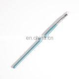 Transparent Acrylic Handle With Green Glitters Flat Nail Art Brush Pen thumbnail-5