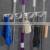 Mop Broom Holder Organizer, Self Adhesive Wall Mounted Broom Grippers, Reusable No Drilling Super Anti-Slip Storage Rack thumbnail-1