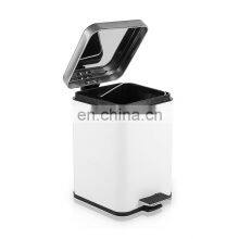 Fingerprint Proof Bathroom Painting Soft Close Pedal Bin thumbnail-4
