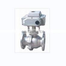 Dn50 Ss304 Motorized Flange 2 Inch Stainless Steel Ball Valve