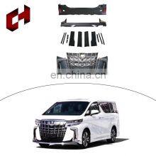 CH Fast Shipping Factories Front Rear Bumper Fender Fog Lamp Side Skirt Body Kit For Modellista Kit For Alphard 18