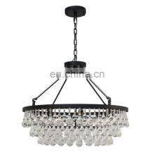 Modern Contemporary Luxury Clear Crystal Chandelier Lamp thumbnail-1
