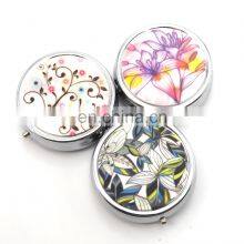 Non Toxic Round Shape Divided Travel Friendly Personalised Pill Dispenser Box thumbnail-4