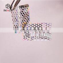 Personalised Custom Adhesive Honeycomb Tamper-Proof Holographic Sticker thumbnail-3