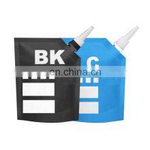 Custom Printer Inks Packaging Mylar Doypack Foil Stand up Spray Spout Pouch