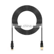 Factory Supply 0.5m 1m 2m 3m 5m 10m 15m 20m 30m 40m 50m 100m RJ45 Cable FTP Network Patch Cord Cat6A Cat6 Lan Patch Cable
