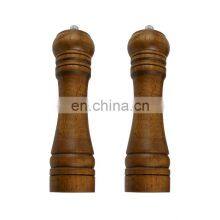 Wooden Salt and Pepper Grinder Set With Adjustable Coarseness Salt and Pepper Grinders Shaker Tableware Gifts thumbnail-2