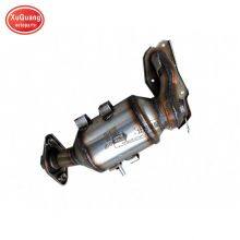 Direct fit Exhaust manifold catalytic converter for BYD F0 front catalytic converter