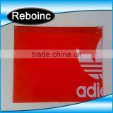 Blue Colored Zip Lock Small Plastic Design Pencil Bag