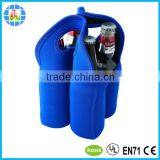 Black Insulated Neoprene Two Bottle Wine Tote With Factory Price thumbnail-6