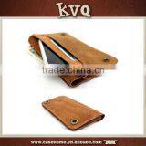 Brown Wallet Leather Case for Huawei P8 Lite , Phone Case for Samsung Galaxy J1 thumbnail-1