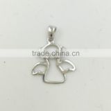 Pendant, Fashion Fine Jewelry Rhinestone 925 Sterling Silver Pendant, Pendant Necklace Yiwu PT9016