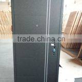 E-TOP DOOR China Supplier Ghana And Russia design black hollow steel door with Nigeria door locks