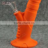 2016 newest silicone pipe shockproof water pipes for wax dab