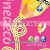 "Line Deco" Pencil Shaped Food Pouch Flexible Packaging