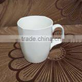 Unique 8 Corner Angle Porcelain White Mugs for Advertising thumbnail-1