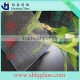 Shahe Haojing Clear Printing Diamond Amber Beehive Patterned Glass Figured Glass Rolled Glass thumbnail-2