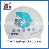 Eco-friendly Adult Customized Swimming Caps Silicone thumbnail-5