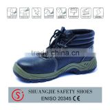 hot-selling pu sole steel toe leather safety shoes 6168