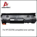 Factory Price CE278A Toner Cartridge 78a Toner Cartridges for HP P1560/1566/1600 Compatible Toner Cartridge