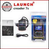 Factory price!!!Super function OBD II Code Reader + Oil Reset Function---original Launch X431 Creader 7S update online