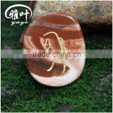 4 Pcs Reiki Healing Carving Oval Shape Reiki Healing Set Gemstone thumbnail-6