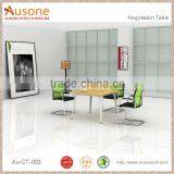 Modern Design Small Meeting Table Modern Square Negotiation Table,