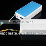 Power Bank Mini Universal Mobile USB Portable Charger Battery 2600mAh Color