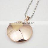 Silver/rose Gold/gold Filled Charm Engraved 18k Gold Filled Charm Wholesale for Women thumbnail-6