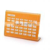 Custom OEM Circles Viewing Desktop Acrylic Desk Calendar With Good Quality