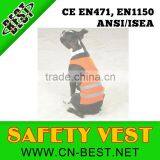 2013 New fashion 100% polyester reflective walking or hunting dog safety vest