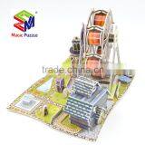 Halloween Gift Ferris Wheel 3D Paper Cardboard Jigsaw Puzzle thumbnail-4