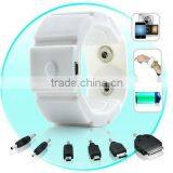 Emergency Silicon Bracelet Power Charger for All Mobile Phone Power Bank thumbnail-4