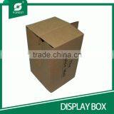 CHINA FACTORY SUPPLIER CUSTOM MADE BROWN PAPER DISPLAY BEER BOX SIX WINE BOTTLES HOLDERS thumbnail-5