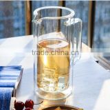 2016 TOP SALE double wall glass tea pot with FDA