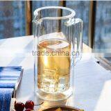 2016 TOP SALE Double Wall Glass Tea Pot With FDA thumbnail-1