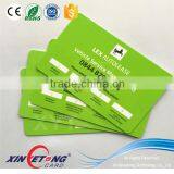 FM11RF08 Contactless Smart RFID Card With Signature Panel