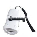 Mini Power Dynamo Torch Rechargeable 3 LED Solar Mini Solar Torch thumbnail-2