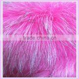 100% Acrylic 65mm Heavy Weight Jacquard Faux Fur Fabric Tip Printed Fur Fabric for Fashion Cloth China Supplier thumbnail-4