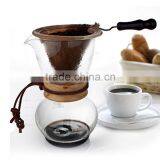 Drip Coffee Maker , Drip Coffee Maker Glass Jar, Pour Over Coffee Maker 480ML thumbnail-1