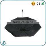 Safe Reflective Stripe Automatic Windproof Folding Umbrella With Case thumbnail-5