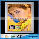 factory price any size wall mounting poster board snap frame/hanging poster board snap frame