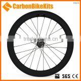CBK Light 60mm Deep 700c Full Carbon Track Wheelset Tubular With Hubs thumbnail-3