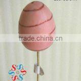 Hot Sale Artificial Polyster Easter Egg With Stem For Christmas And Home Decoration thumbnail-1