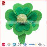 2016 Hot Sale Shamrock St. Patrick Hair Clip Chinese Manufacture thumbnail-1