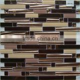 Glass Crystal Mosaic Silver Style BDM001